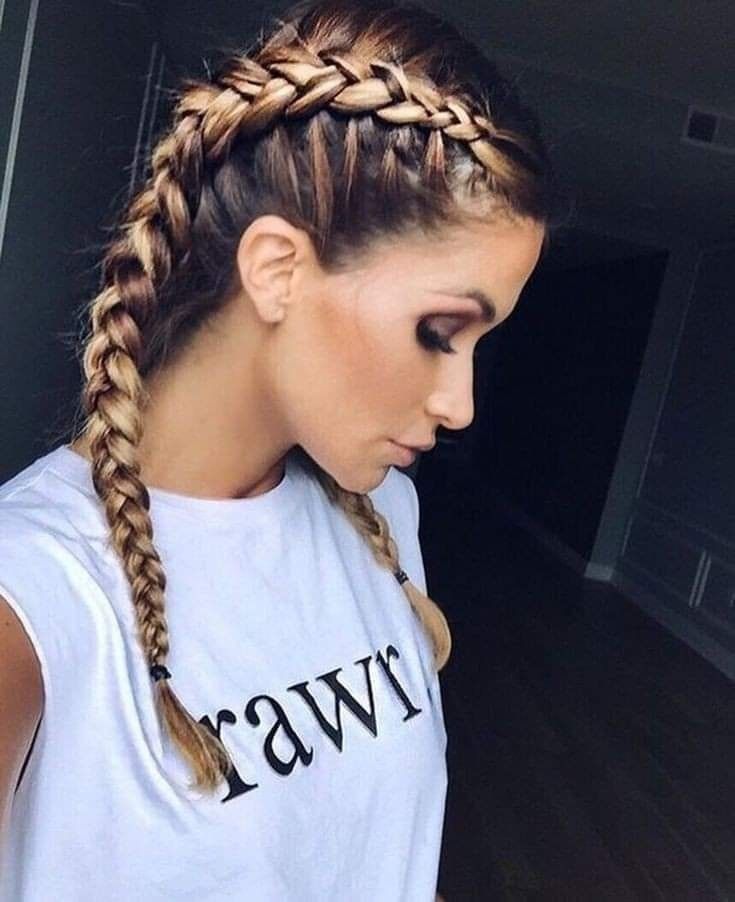 20 Ideas de Peinados con Trenzas de moda