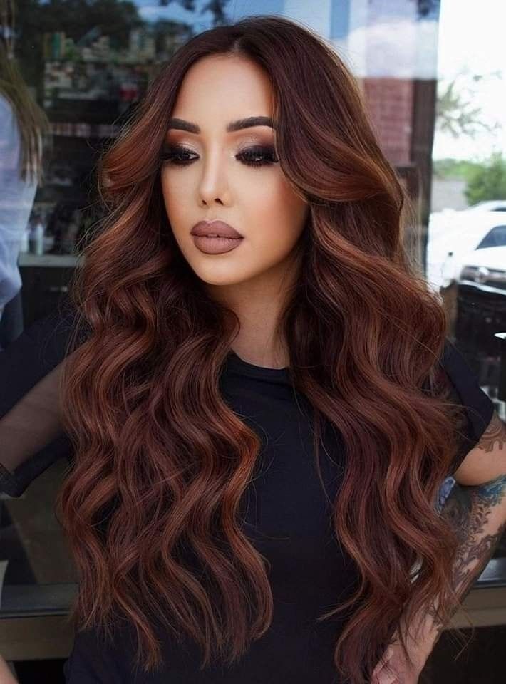 Tendencia en color de cabello avellana