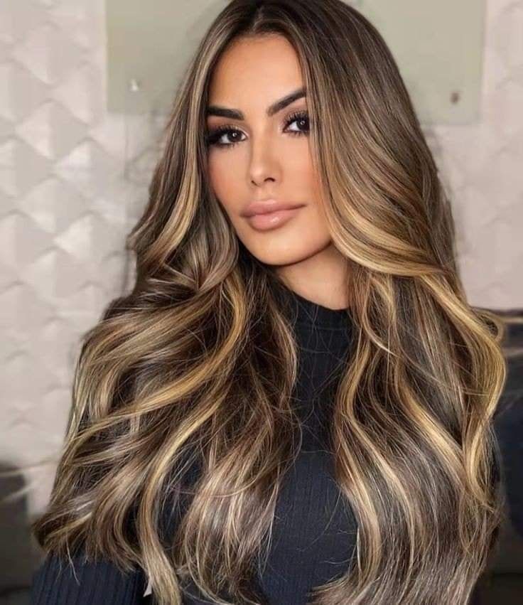 31 Ideas de Mechas Miel Ideal para morenas