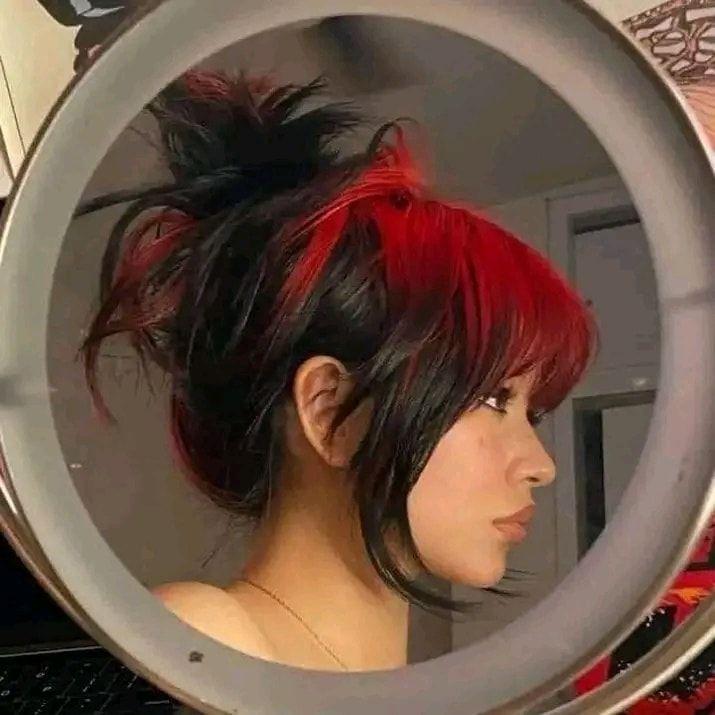 Tono rojo hermoso para tu Cabello